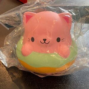 Orb soft n slo series 2 cat in donut jumbo squishy toy